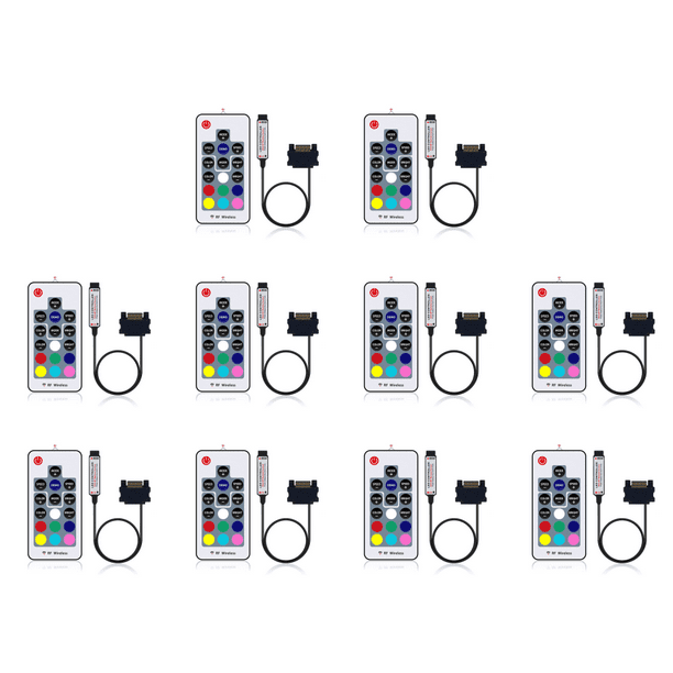 12V SATA RGB Controller RF Remote Controler para PC Case LED Strip