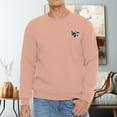 thumbnail image 5 of Men's 330g 100% Cotton Whale Pattern Dropped Shoulder Crew Neck Sweatshirt, 5 of 15
