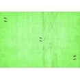 thumbnail image 1 of Ahgly Company Indoor Rectangle Solid Green Modern Area Rugs, 2' x 5', 1 of 4