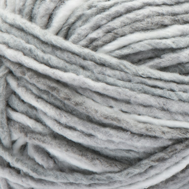 Bernat Forever Fleece #6 Super Bulky Polyester Yarn, Rain 9.9oz/280g, 194 Yards (2 Pack)