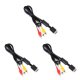 thumbnail image 2 of Seitruly 1.8M AV to RCA Audio Cable Triple Thick Controllers Wire Composite Line Copper PS2 Easy Ultra Leads Installment for TV Type1 NO1, 2 of 6