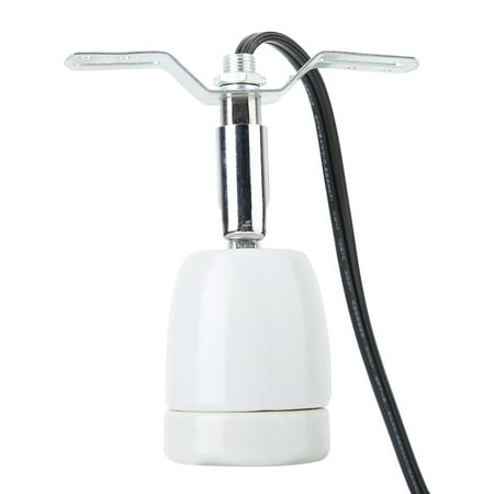 

Mgaxyff E27 Rotatable Reptile Pet Clip Heat Lamp Bulb Base Socket Holder 300W 110-240V EU Plug