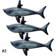 thumbnail image 2 of Kids Inflatable Toy Shark Shape Summer Toy Pool Float Trick Toy Water Float, 2 of 9