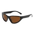 thumbnail image 2 of YAOBAMM AC Lens Sunglasses Retro Small Ellipse Frame Sunglasses Strong Hinge Block Sunlight Stability Eye Protection UV Cycling, 2 of 6