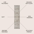 thumbnail image 2 of JONATHAN Y WASHABLE 2 x 8 Runner Rug, Shaemus Bohemian Medallion - Cream/Terra, WSH320B-28, 2 of 9