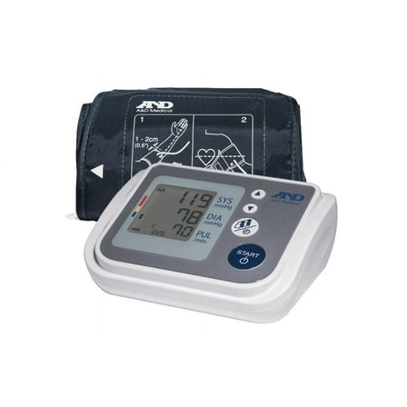 A&D Medical Upper Arm Blood Pressure Monitor with 4-User Memory (Model UA-767F)