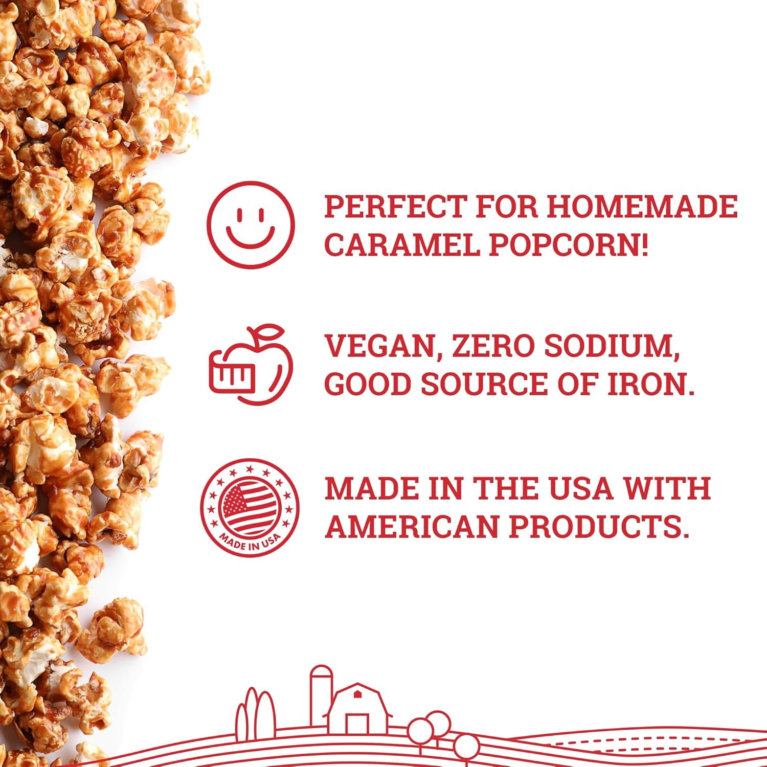 Hoosier Hill Farm Mushroom Popcorn, 4 lb Jar