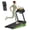 Black-17% Incline, variant on ROBORE 4-in-1 Treadmill with 17% Incline Workouts, Portable Treadmills for Home with Handle, Foldable Treadmills for Home and Office, 300 Lbs Weight Capacity, Three Touch Screen