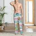 thumbnail image 2 of Naloa Space Doodle Pajama Pants Men, PJ Bottoms, Sleep & Lounge Pants-XX-Large, 2 of 6