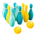 thumbnail image 1 of Juego bolos infantil, juegos educativos familiares para niños y niñas, bolos y bolas divertidos, juguetes deportivos para fiestas en casa, patio, 1 of 8
