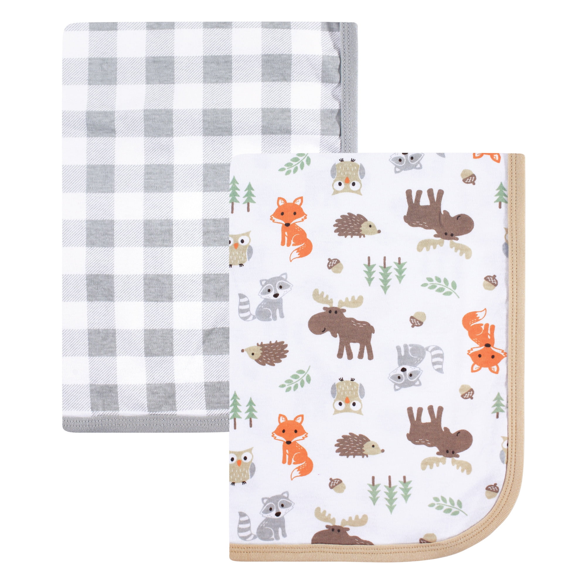 woodland swaddle blankets