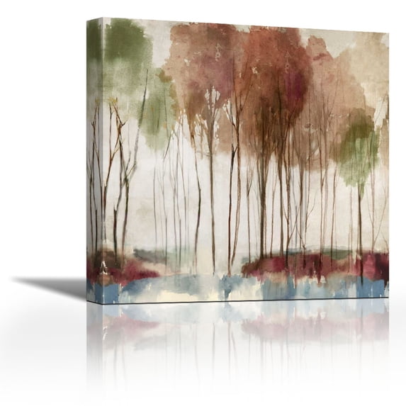 Landscape Dream - Contemporary Fine Art Giclee on Canvas Gallery Wrap - wall décor - Art painting - 36 x 36 Inch - Ready to Hang