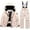 Pink, variant on Two Piece Outfits Winter Ski Outfit Set for Boys Girls Thermal Insulated Snowsuit Cold Weather Gear Outdoor Adventure Apparel Solid Color Size:6-7 Years