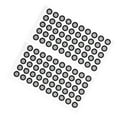 thumbnail image 5 of KAKOWELY dot point markers 2 Sheets Of High Reflective Tear Resistant Marker Points Dot Point Markers Dot Scanning Markers Diffuse Reflection Markers Reflection Points, 5 of 5