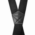 thumbnail image 4 of Heavy Duty Suspenders for Men Work Biker Outdoor 3.8cm Wide X-Back with 4 Snap Hook Adjustable Elastic Trouser Braces Strap Belt, 4 of 9