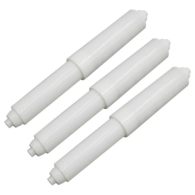 3Pcs Toilet Paper Holder Convenient Spring-Loaded Easy Installation Replacement Adjustable Toilet Paper Roller