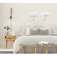 thumbnail image 2 of Gango Home Decor Gray Religious Psalm Adult Decor; 2-12x12" Unframed Paper Posters, 2 of 3