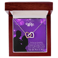thumbnail image 4 of To My Wife Favorite Story Inseparable Necklace, 4 of 20