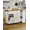Kitchen Island-White, variant on EVOKEDEN 55" Kitchen Island w/ Storage & Drawers, Side Tissue Holder and Hooks White