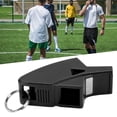 thumbnail image 4 of Arbitre Sifflet, Sifflet de Match de Football Croquant Robuste Durable Retentissant pour les Sports pour les Compétitions Brun, Noir, Rose Rouge, Bleu, Gris, 4 of 8