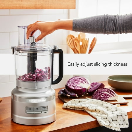 KitchenAid 13-Cup Food Processor - Contour Silver