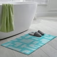thumbnail image 5 of Yuma Indoor/Outdoor Blue Cobblestone 1'8" x 2'6" Non-Skid Accent Rug, 5 of 5