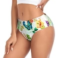 thumbnail image 2 of Fotbe Floral Vintage Calzones Estampados para Mujer – Ropa Interior de Algodón, Cómoda, Suave y Elástica-3X-Large, 2 of 6