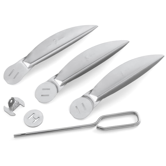 Kit de sistema de limpieza Weber One-Touch de 22,5 pulgadas para parrillas
