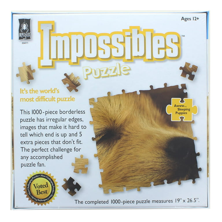 BePuzzled - Impossibles Puzzle - Raining Cats and Dogs - jigsaw