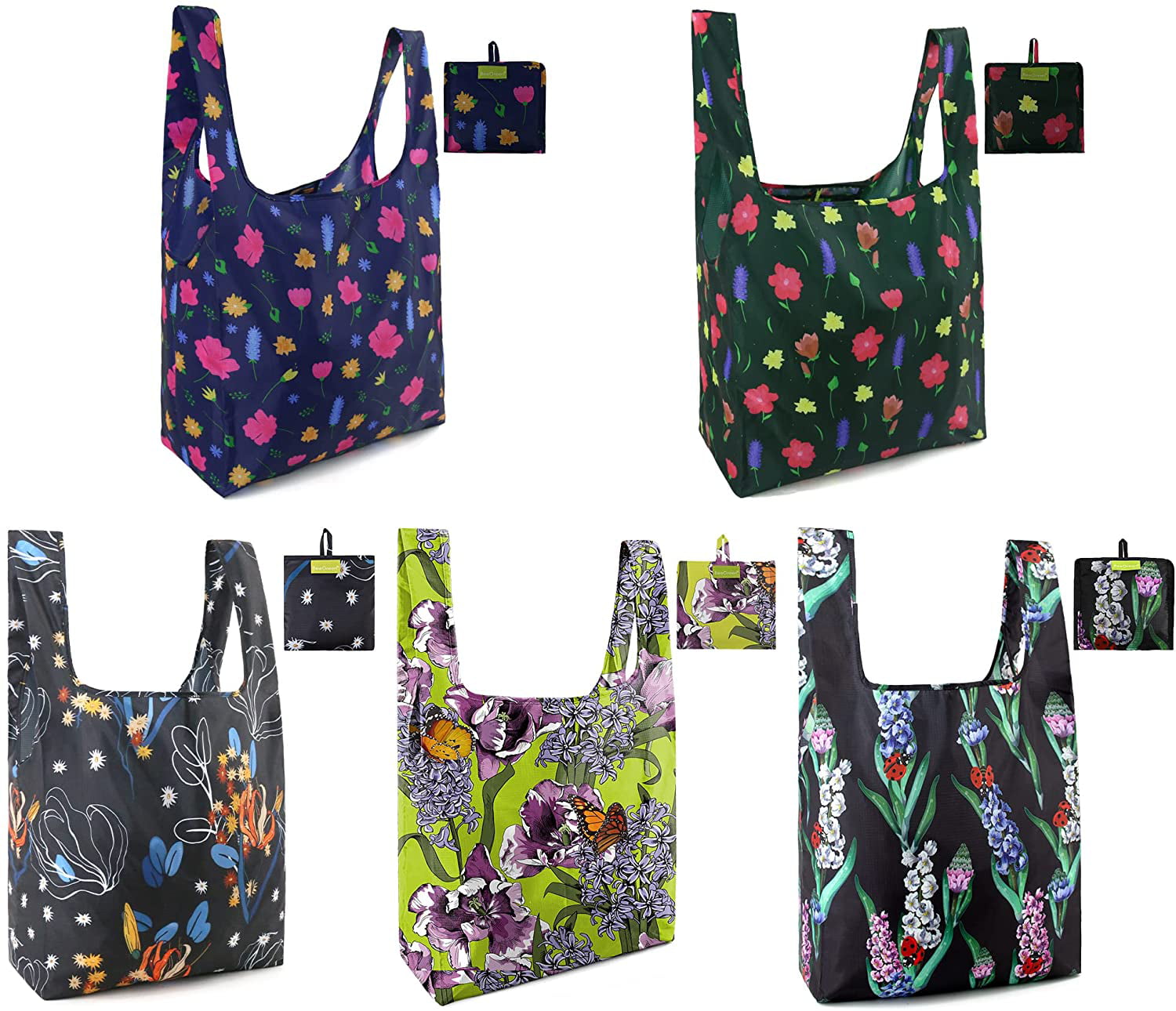 Nt 50pcs Wholesale Pretty Mixed Pattern Plastic Gifts Mini Bags Shopping Bags 