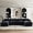 145" 7 Seater-Chenille Black, variant on avobird Oversided 124" U Shaped Cloud Couch Sectional, DeepSeat Sofa Bed with USB Charging, Hidden Storage, Cup Holders & Chenille Double Chaise, Black