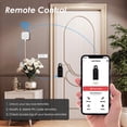 thumbnail image 3 of Caja de seguridad WiFi Populife con puerta de enlace, control remoto IP66, 3 of 9