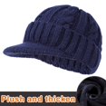 thumbnail image 2 of Men's Hat Winter Knitted Women's Fisherman Hat Unisex Men's Skull Hat, Warm and Comfortable, Perfect for Winter Wear, 2 of 6