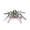thumbnail image 3 of 2 Pedazos de Imperdible En Accesorio de Sunnimix Broche de araña de diamantes de imitación, 3 of 8