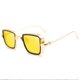 thumbnail image 5 of Gafas de sol indias para hombre, estilo retro, con borde grueso, caja de metal, gafas de sol de moda, 5 of 5