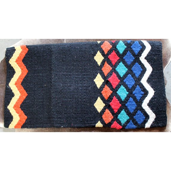 34x36 Horse Wool Western Show Trail SADDLE BLANKET Pad Rug  36S817