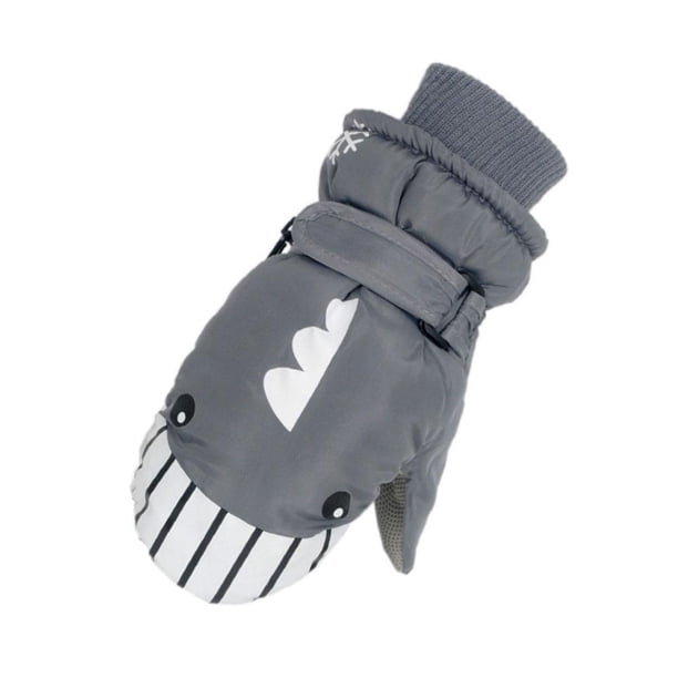 Guantes De Esquí Para Niños Manoplas Guantes De Nieve Impermeables Y Resistentes Al Viento Manoplas Impresas Con Dibujos Animados Guantes Cálidos De Invierno Methold AP007909-02
