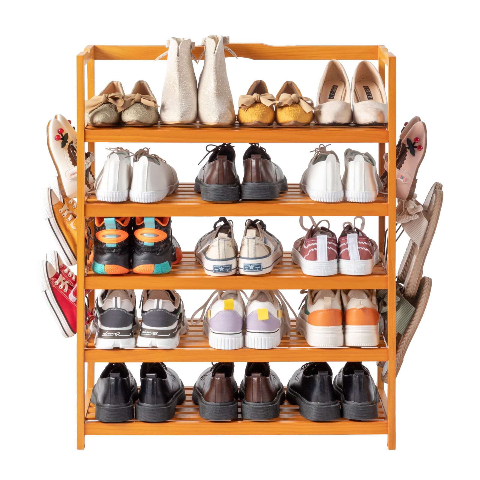 Simple Shoe Rack Stackable Shelves Organizer Sturdy Stand Metal Freestanding  Shoe Rack For Entry Doorways And Bedroom Wardrobes - AliExpress