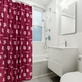 thumbnail image 4 of College Covers Texas A&M Aggies Printed Shower Curtain Cover - 70" x 72", 4 of 7