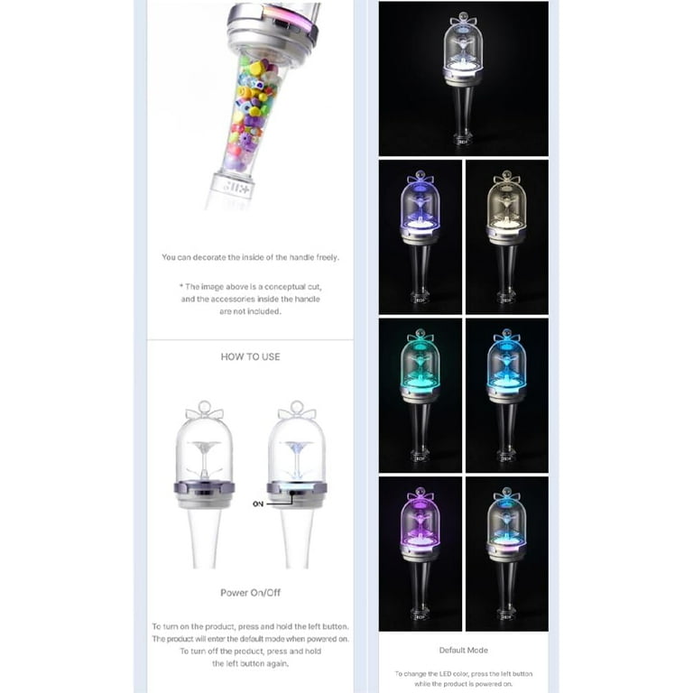 アイドル ILLIT OFFICIAL LIGHT STICK ILLIT | Official Light Stick – Pink Box