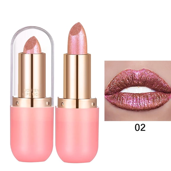 SZBAOAN Glitter Pearl Lip Oil Makeup,Long Lasting Sparkle Lip Oils,Creamy Lip Oil Lipcolor Makeup,Hydrating Glimmer Finish,Full Coverage Sparkling Lip Plumper For Women