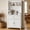 White, variant on 63" Pantry Cabinet, Kitchen Pantry Storage Cabinet with Outlet, Kitchen Hutch with Microwave Shelf & 4 Hooks, Door Shelves & Drawer & Adjustable Shelves, for Dining Room