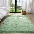thumbnail image 5 of Noahas Soft Fluffy Area Rug for Living Room Bedroom Shaggy Accent Carpets for Kids Girls Rooms,6'x9',Matcha Green, 5 of 8
