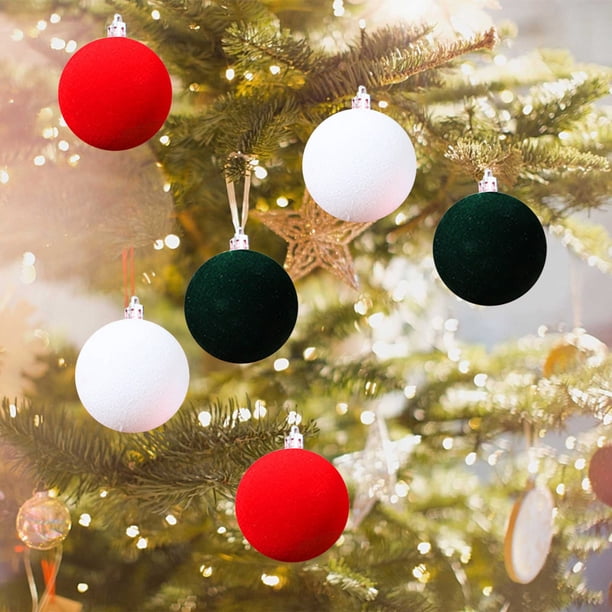 12PC Christmas Balls Christmas Tree Decoration Balls Set Home Decoration Balls Christmas Hanging Decoration Christmas Decoration Balls