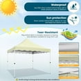 thumbnail image 6 of SANOPY 10 x 10 Pop up Canopy Tent, Outdoor Instant Canopy - Khaki, 6 of 6