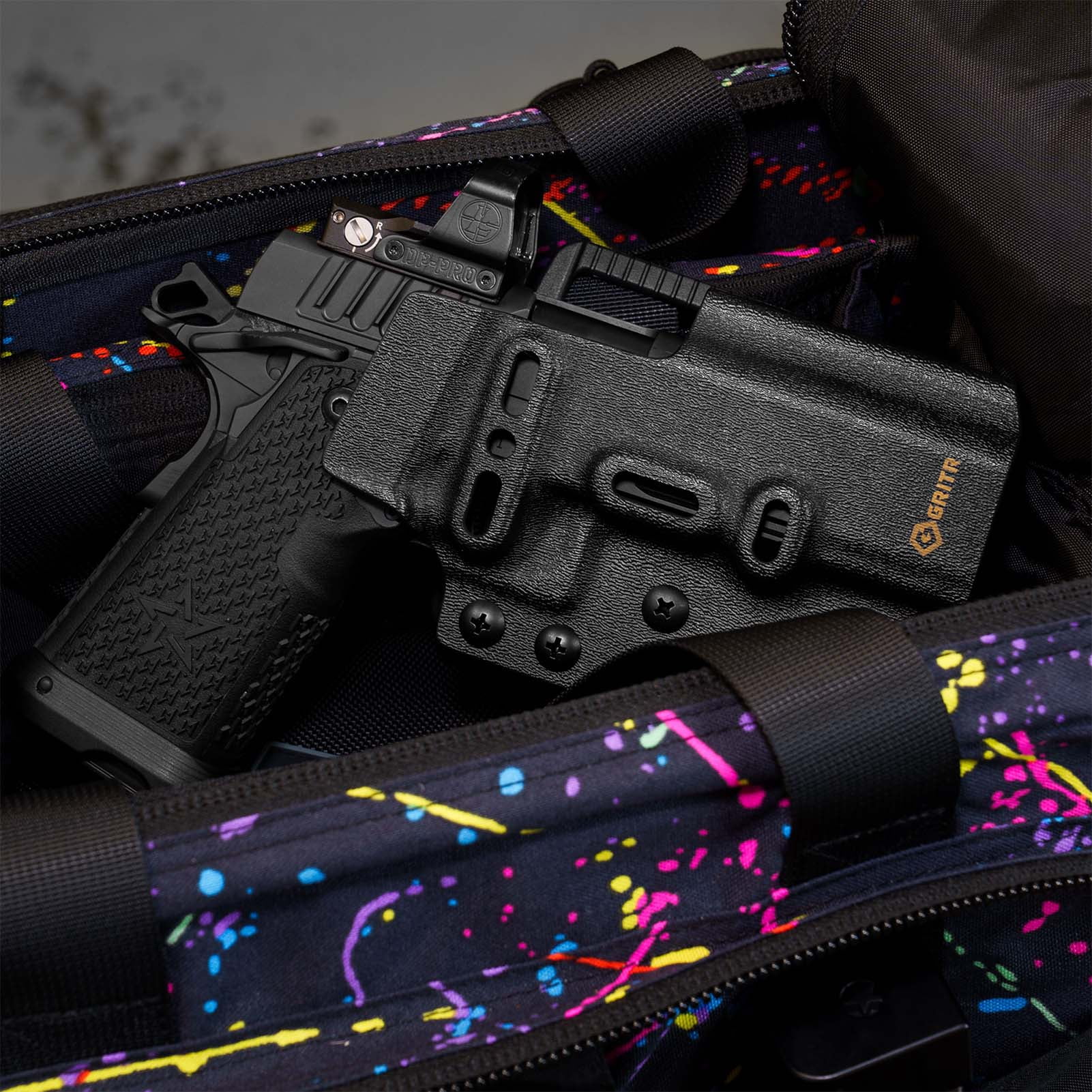 GRITR Ambi OWB Kydex Holster; Fits Staccato P/XL/XC