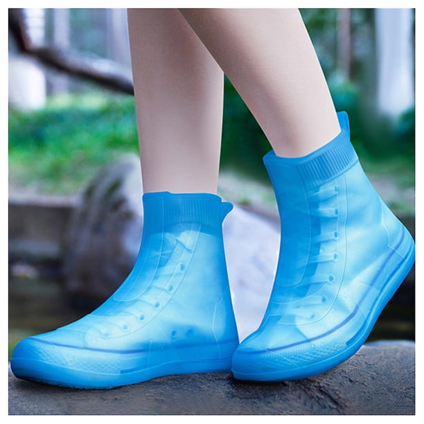 Fundas para zapatos impermeables, reutilizables, antideslizantes, para exteriores, para senderismo, para adultos y niños