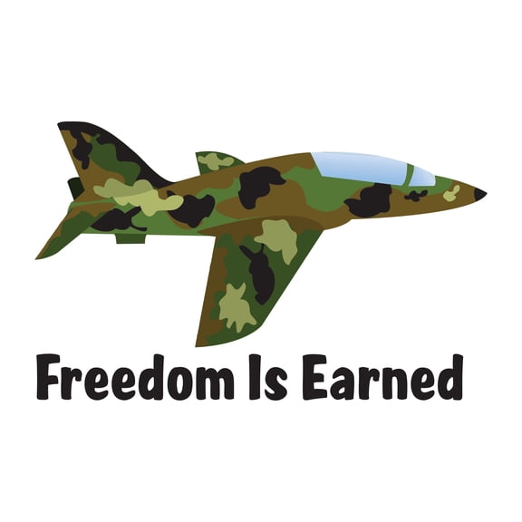 Military Wall Decals for Children Playroom - Military Fighter Jet Jet DIY & Creativity Boy Girl Bedroom Wall Sticker - Size: 10 In x 6 In