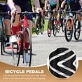 thumbnail image 4 of Uxcell 4 Pack Aluminum Alloy Bike Pegs Anti-Skid Fit 3/8 inch with Ripple Silver Black, 4 of 7