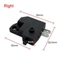 thumbnail image 3 of Yassdwbn 2x Motorcycle Front Brake Light Stop Lever Clutch Switch For Honda Suzuki Yamaha, 3 of 5